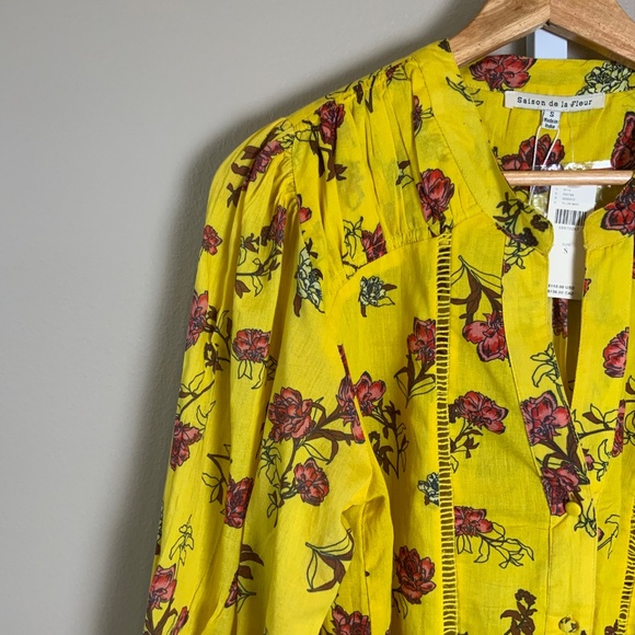 Anthropologie Anita Floral Buttondown - Picture 10 of 16
